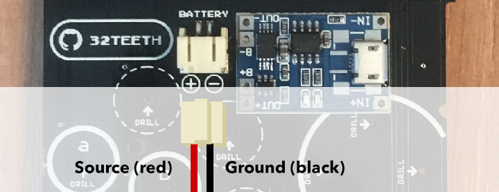 Looking at the SD Slot from top